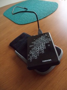 my back-up device is ready to go!